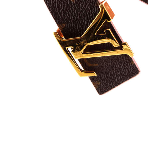 Louis Vuitton Medium LV Initiales Reversible Belt Monogram Canvas and Leather